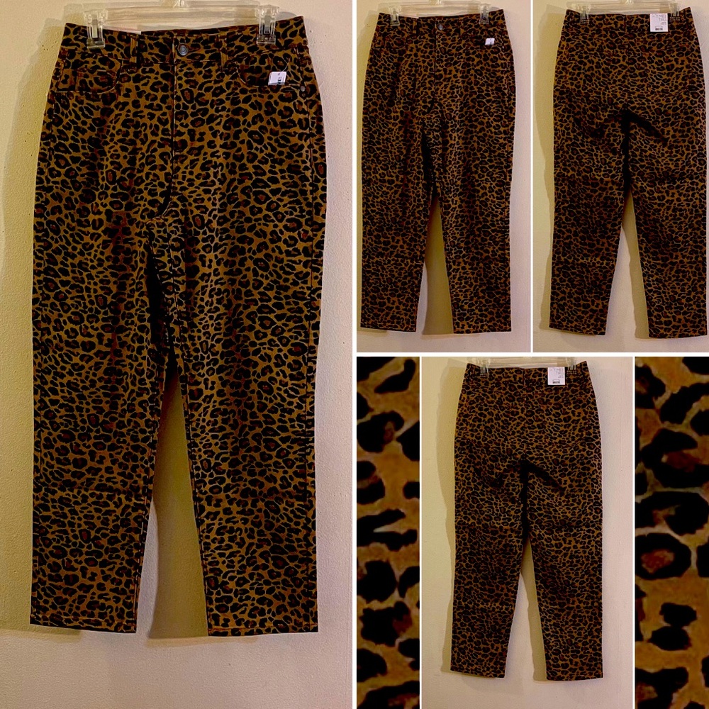 Time and Tru High Rise Straight Leg Jeans